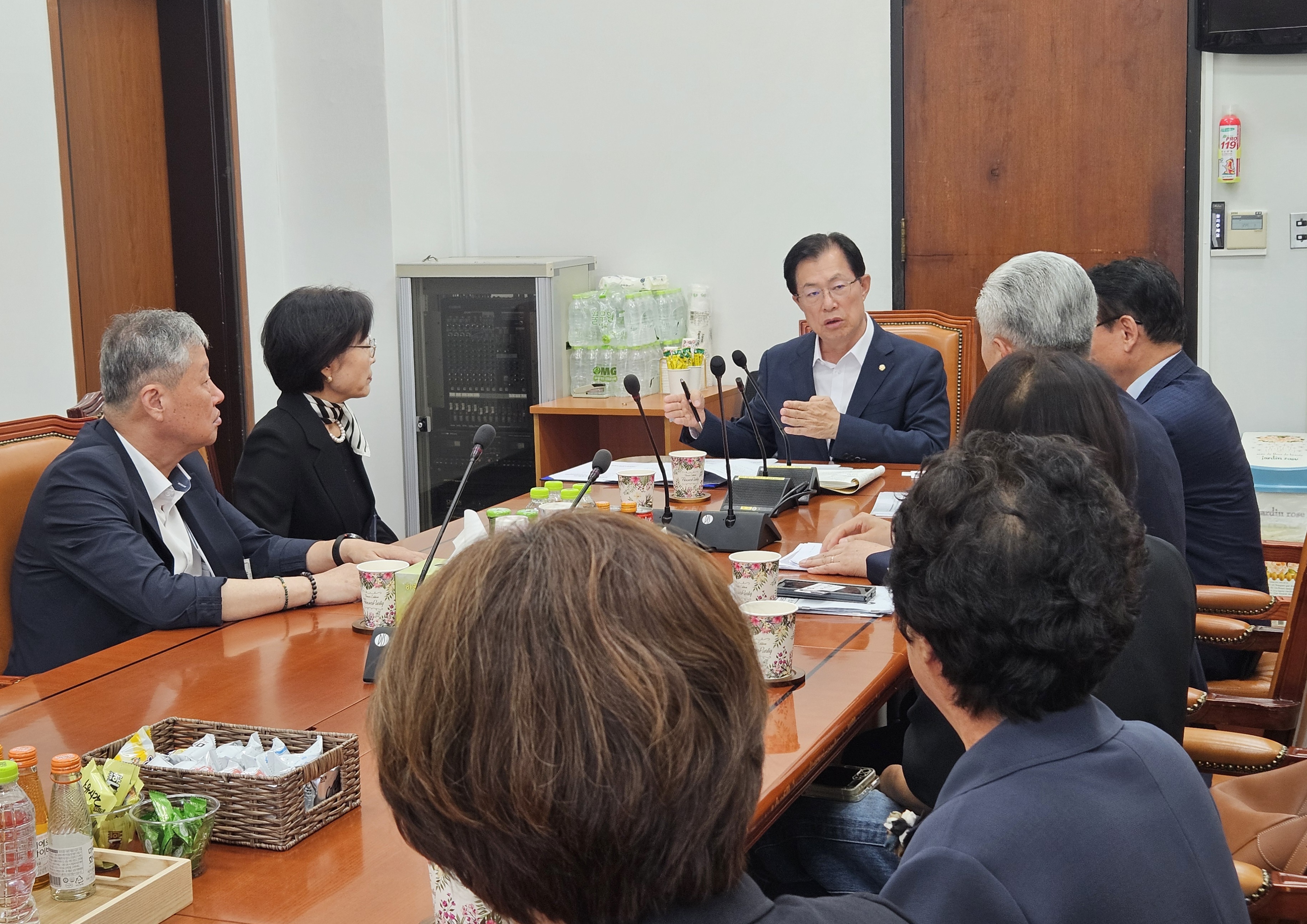 이만희 보건복지위원장과의 면담